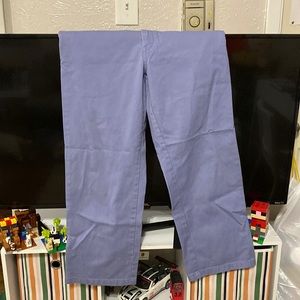 Womens Dickies, worker crop roll hem